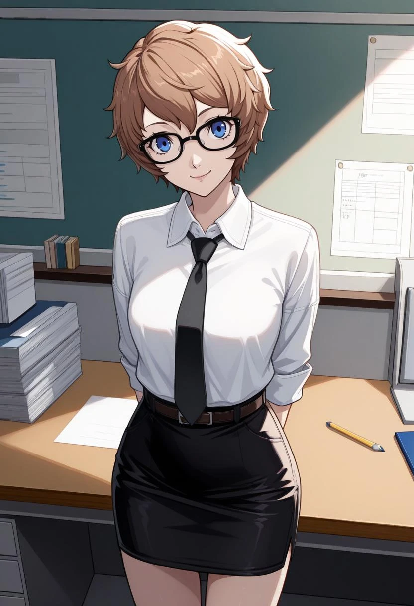 Stable Diffusion image: 1girl, solo - by zetsubousensei_