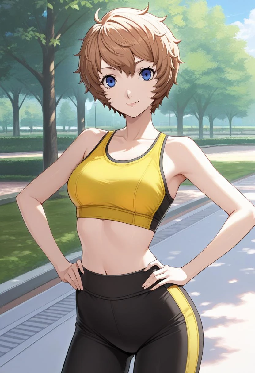 Stable Diffusion image: 1girl, solo - by zetsubousensei_