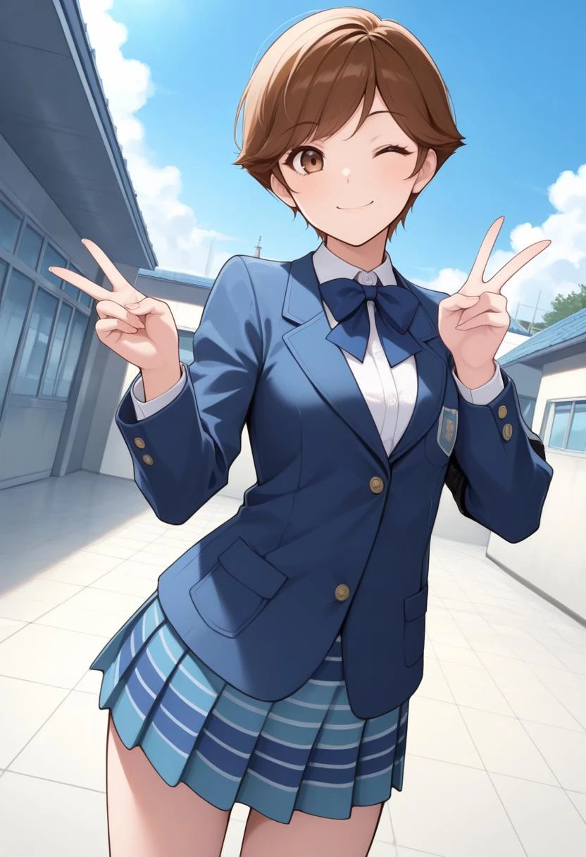 Tamaki Uchida - Shin Megami Tensei IF... (内田たまき、真・女神転生if...) - by zetsubousensei_