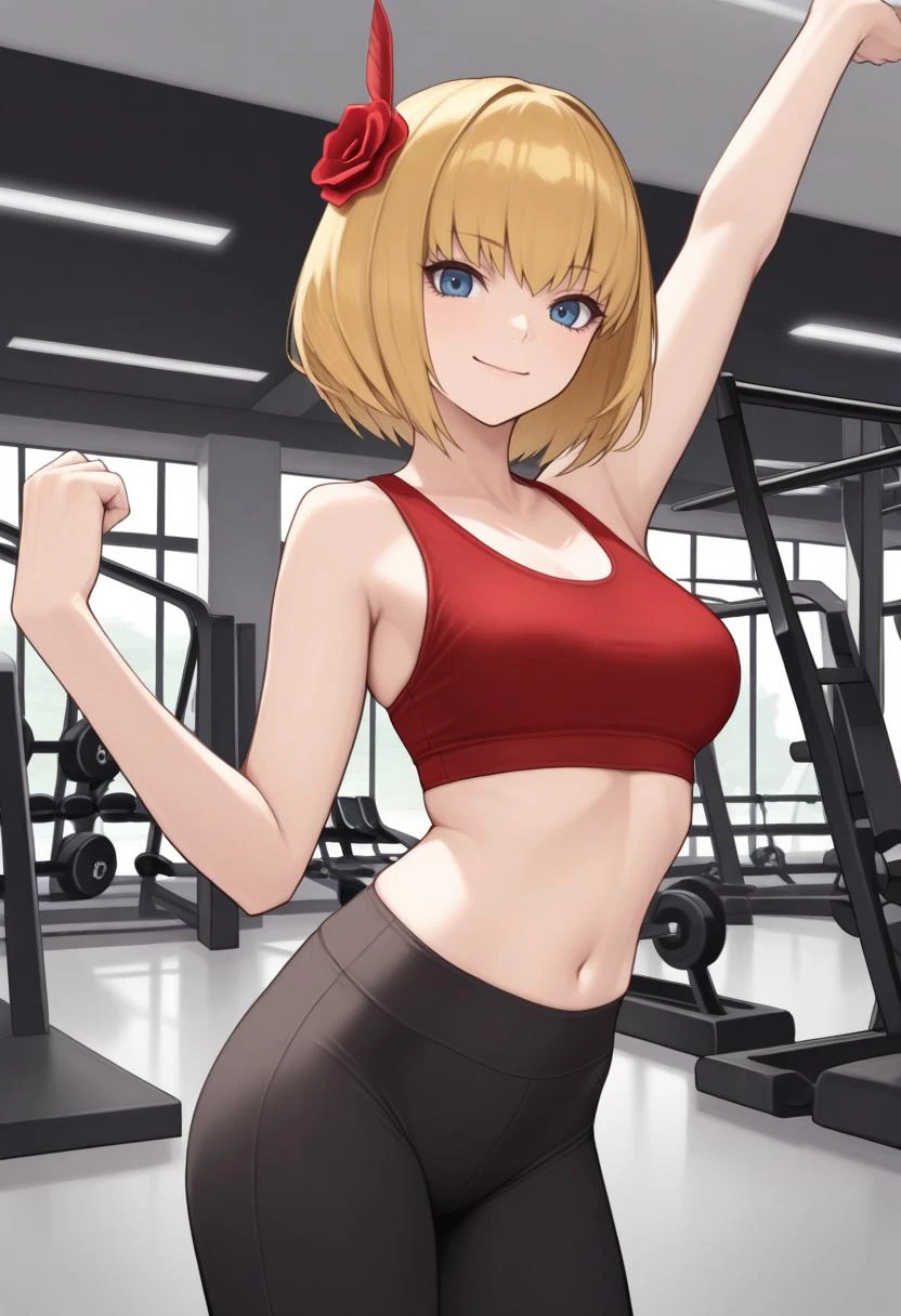 Stable Diffusion image: 1girl, solo - by zetsubousensei_