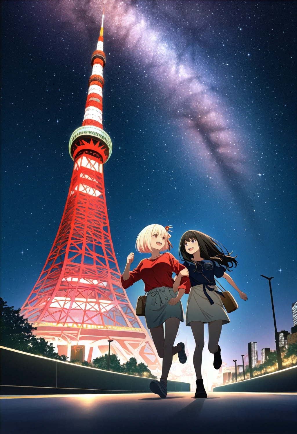 Stable Diffusion image: long hair, smile - by Garbo