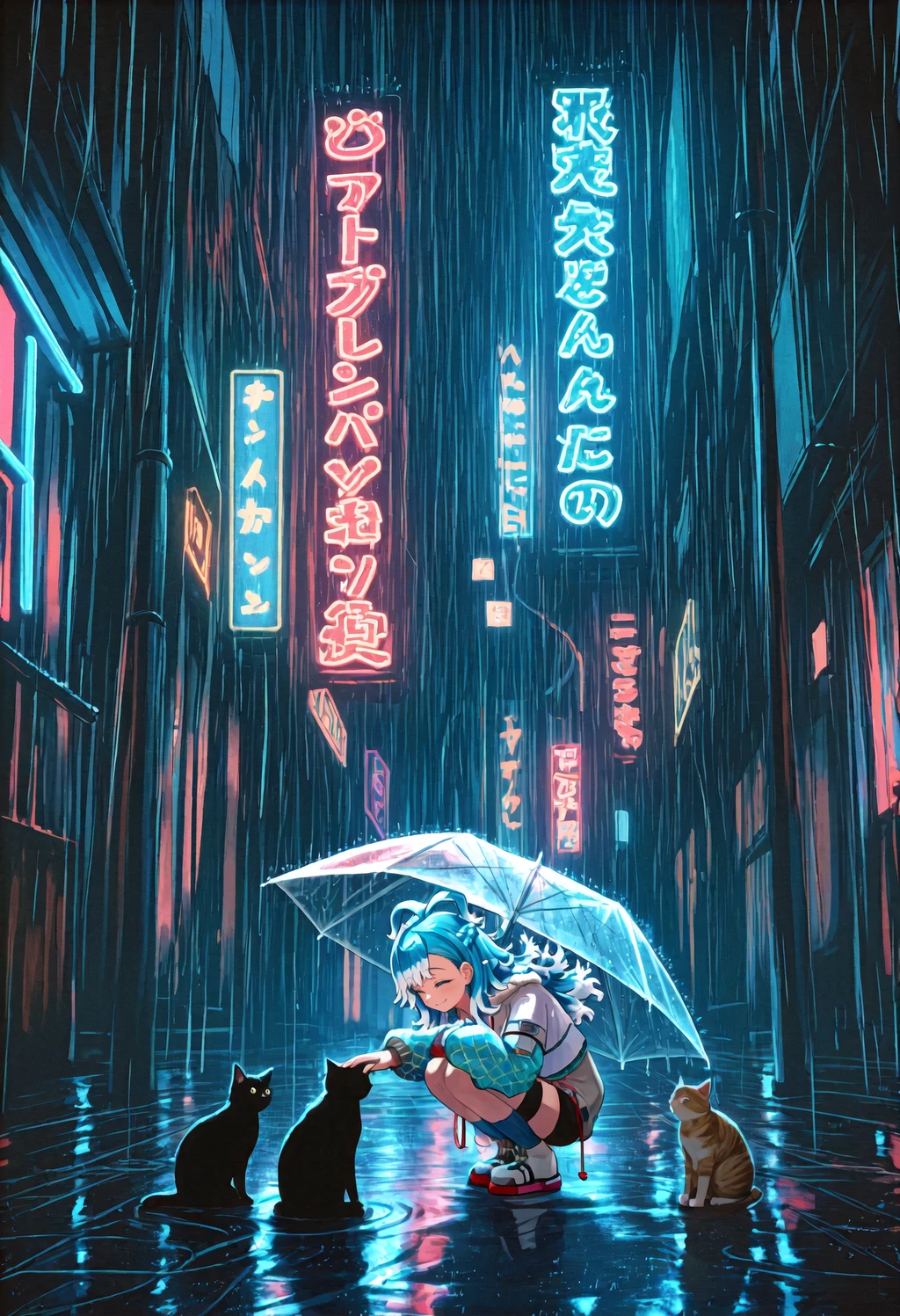 Stable Diffusion image: 1girl, solo - by Garbo