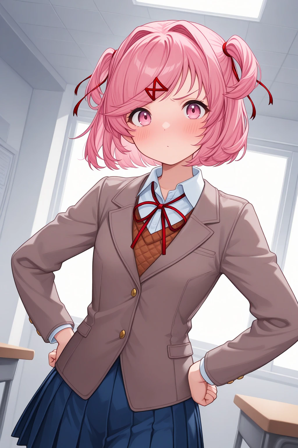Natsuki ナツキ | Doki Doki Literature Club! | 2 Outfits [IllustriousXL] - by Hoseki