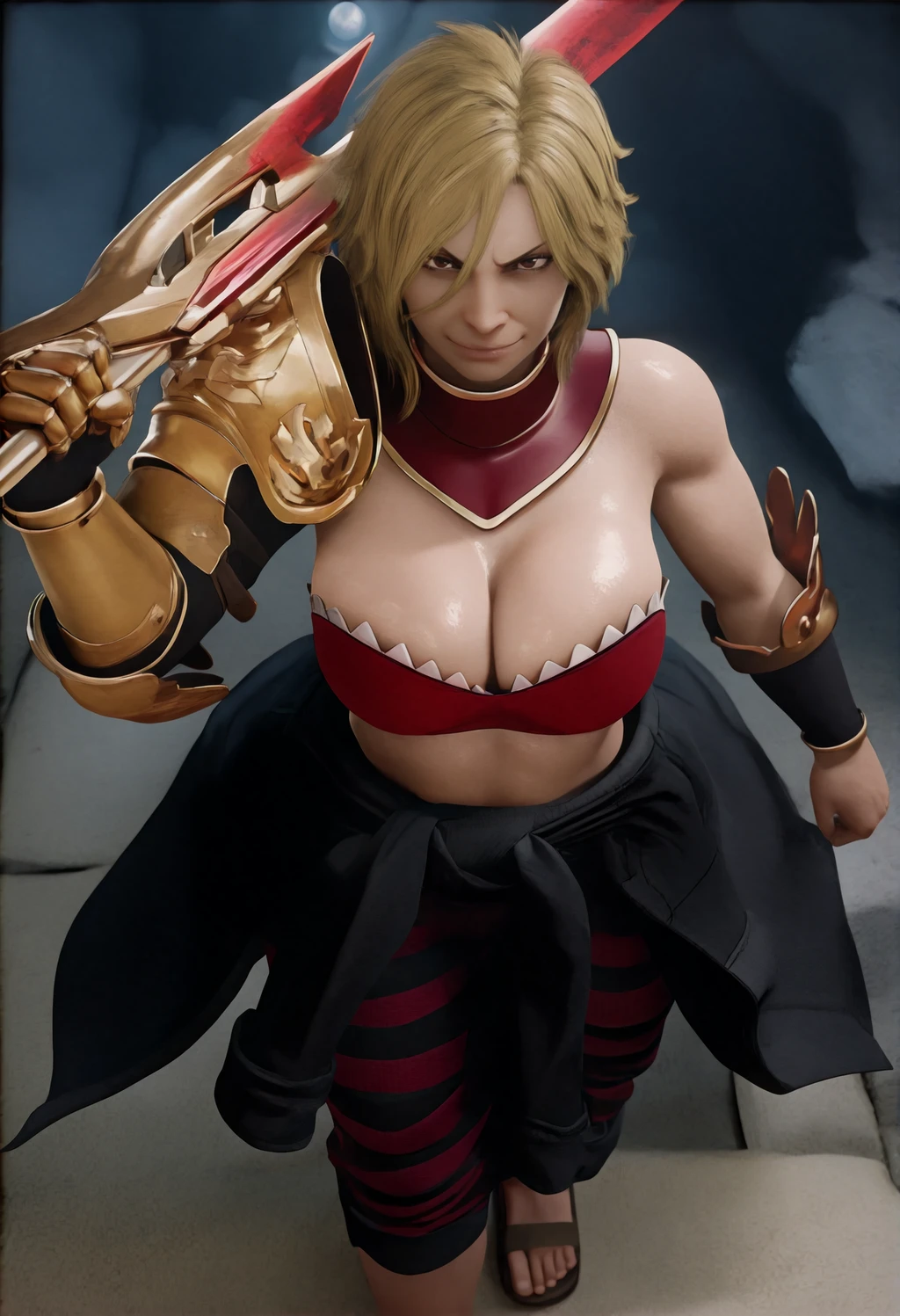 Stable Diffusion image: 1girl, solo - by Infamous__Fish