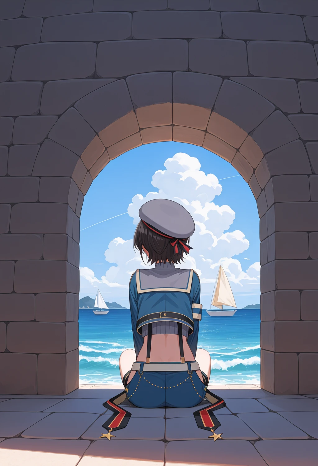 through arch - by holostrawberry