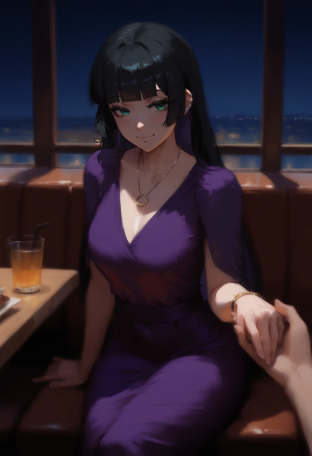 Stable Diffusion image: 1girl, long hair - by NorthSpirit