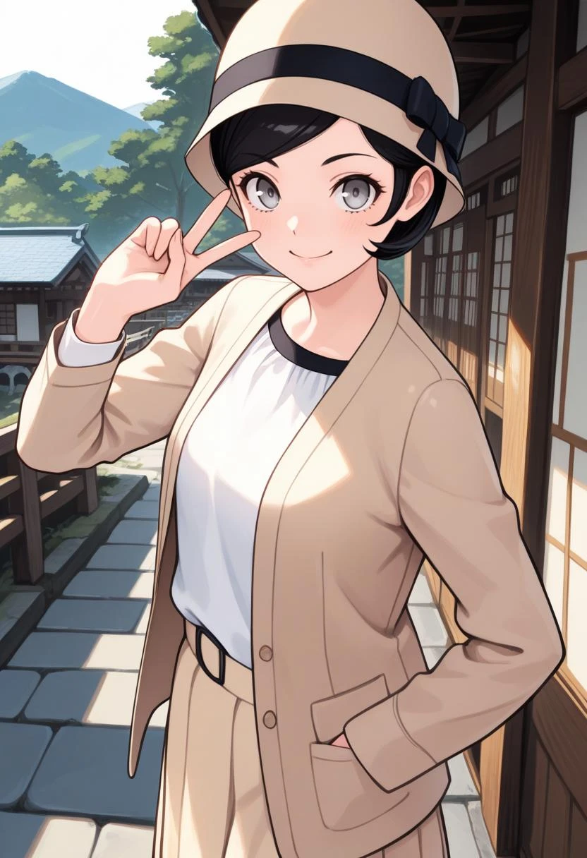 Tae Asakura - DS: Raidou Kuzunoha vs the Soulless Army (朝倉タヱ、デビルサマナー 葛葉ライドウ対超力兵団) - by zetsubousensei_