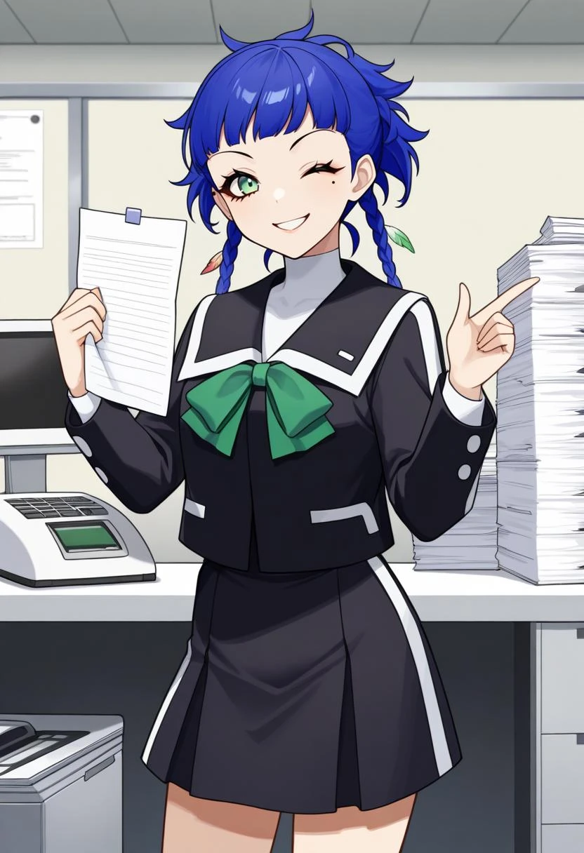 Chika Ueda - Persona 2 (上田知香、ペルソナ2) - by zetsubousensei_