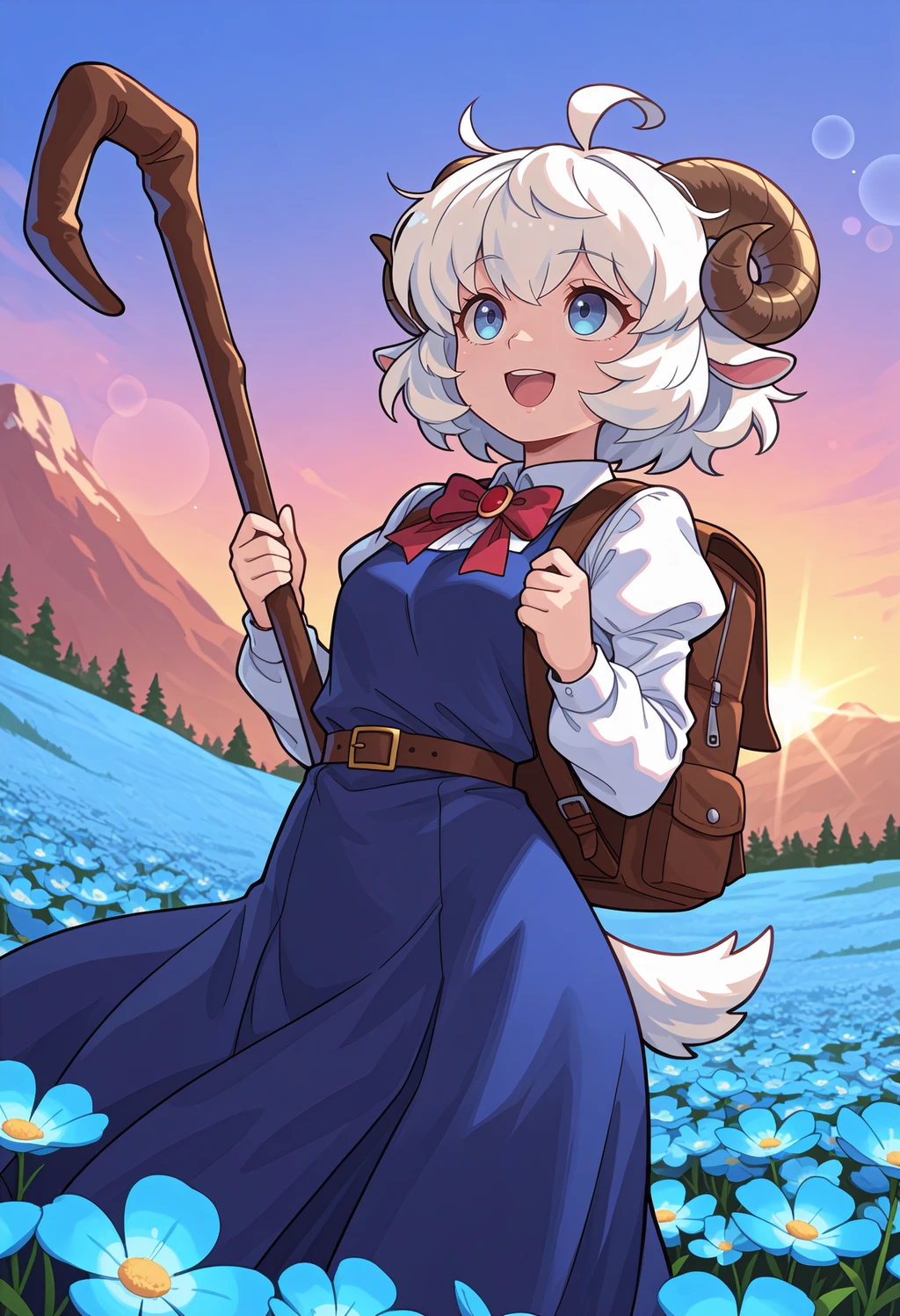 Stable Diffusion image: 1girl, solo - by Clam