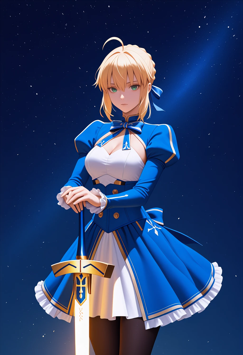 [NoobAI-XL EPS v1.1] Artoria Pendragon (Saber) | Honkai: Star Rail - by justTNP