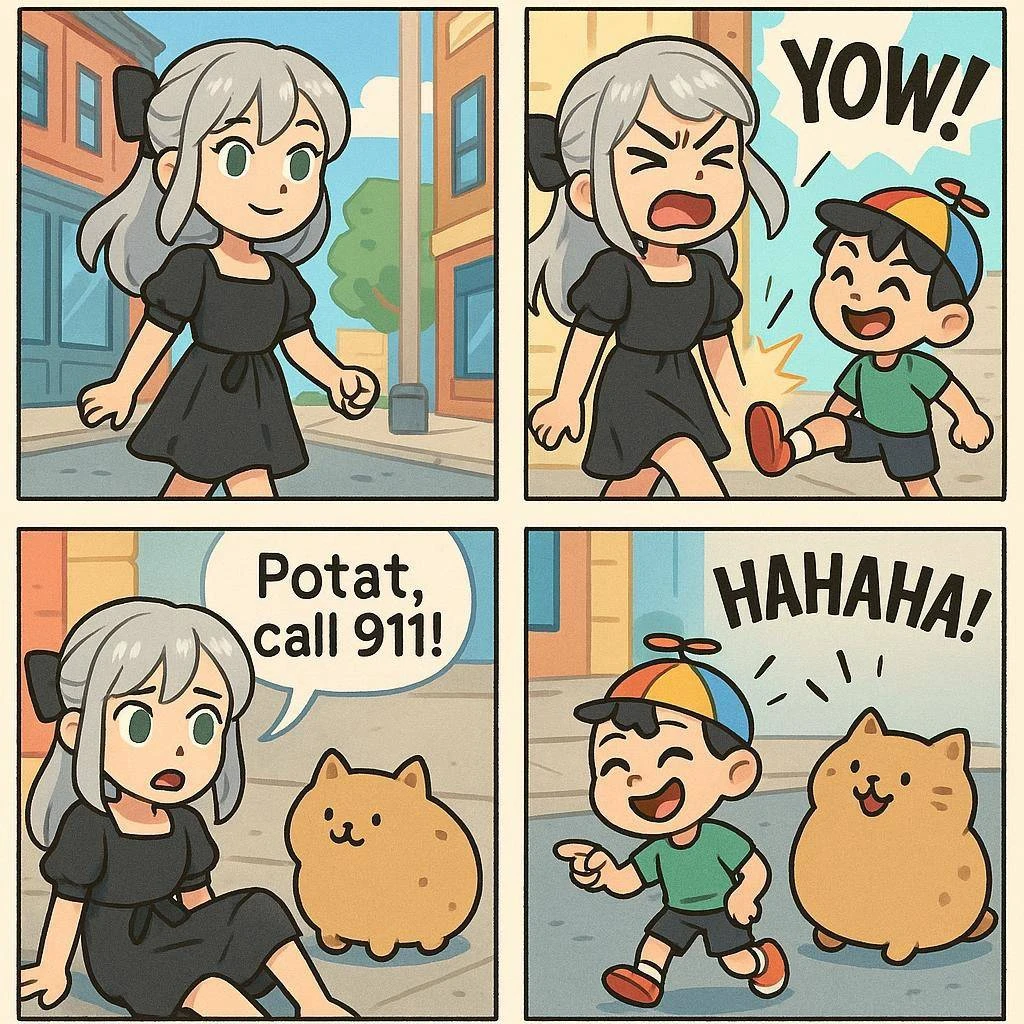 Adventures of Elie and Potat - by novowels