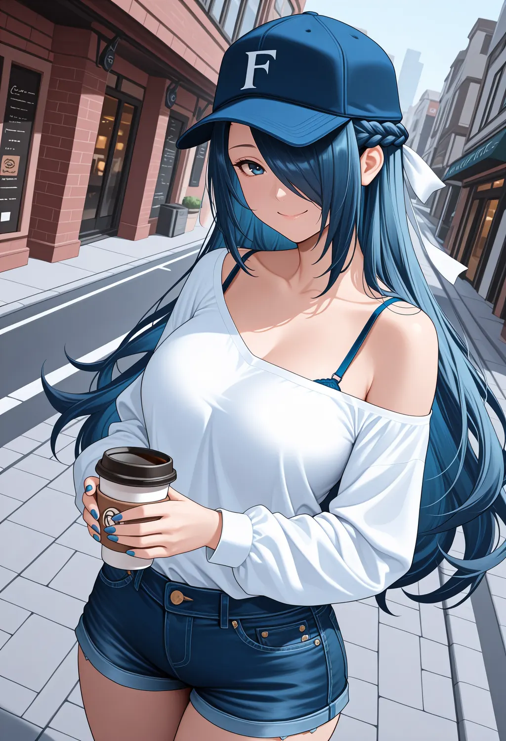 Stable Diffusion image: 1girl, solo - by ChameleonAI