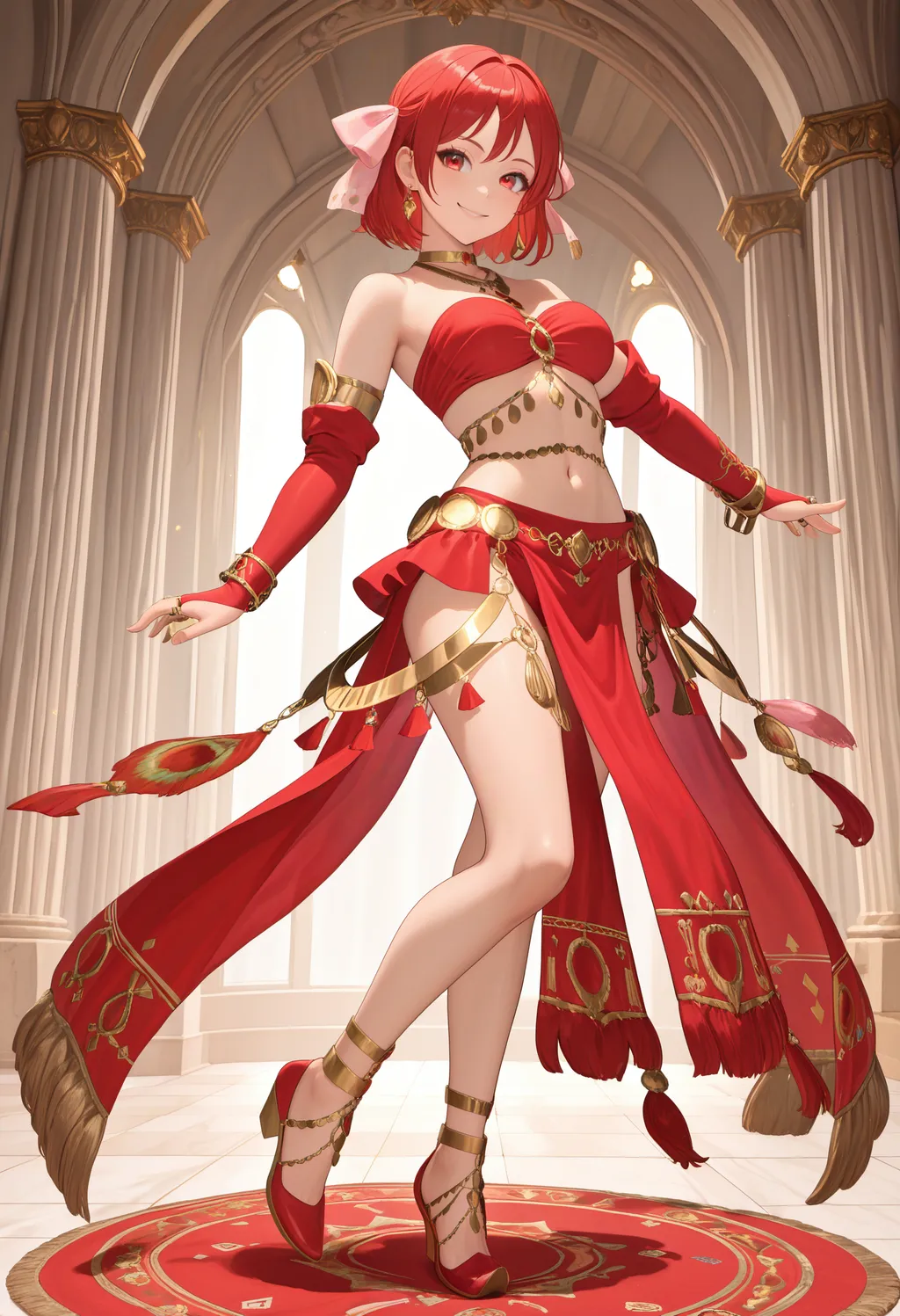 Dancer's Attire (Final Fantasy XIV) - by ArmetDaraco