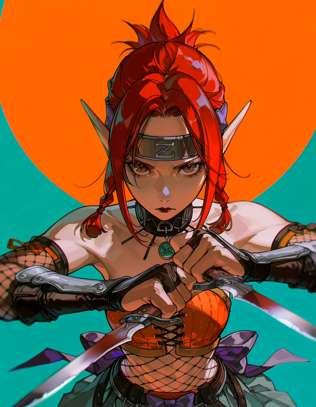 Stable Diffusion image: 1girl, solo - by IceB2