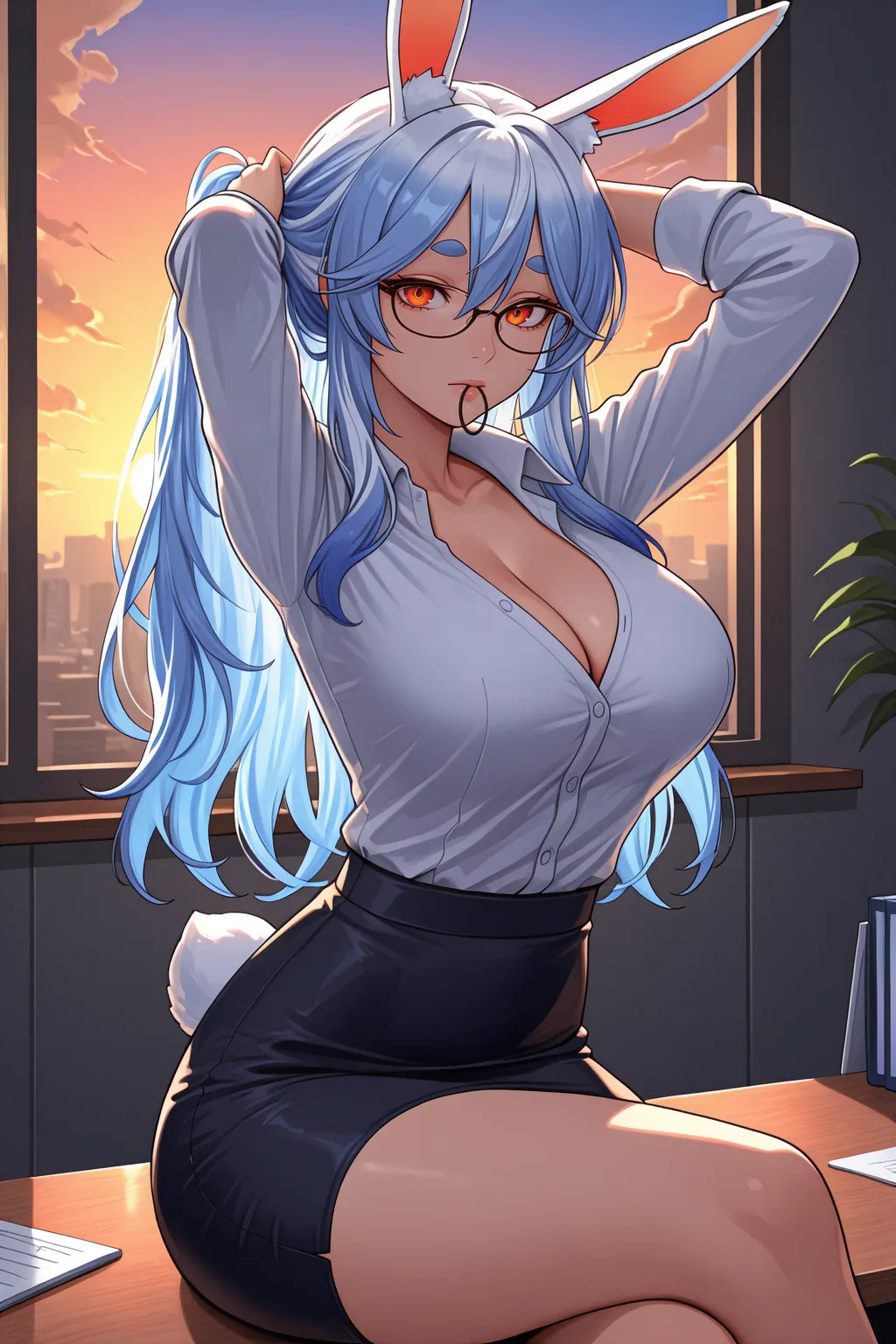 Stable Diffusion image: 1girl, solo - by Hoseki