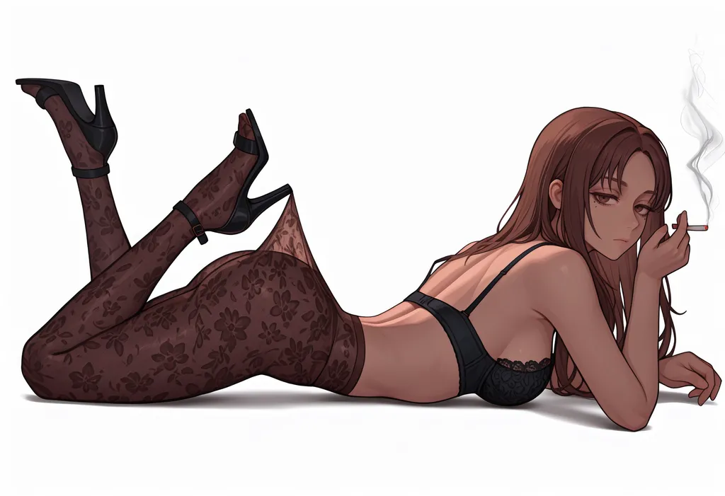 Lace Pantyhose Hooked on Heel NoobAI-XL EPS v1.1 Previews - by justTNP