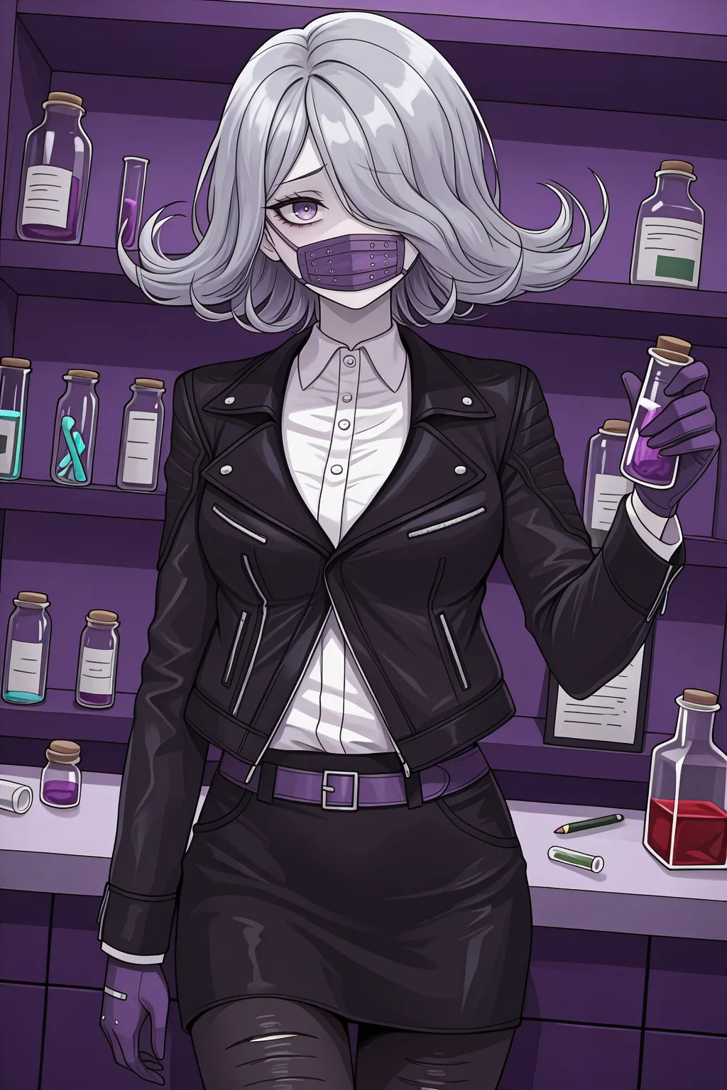 Seiko Kimura 忌村 静子 | Danganronpa [IllustriousXL] - by Hoseki