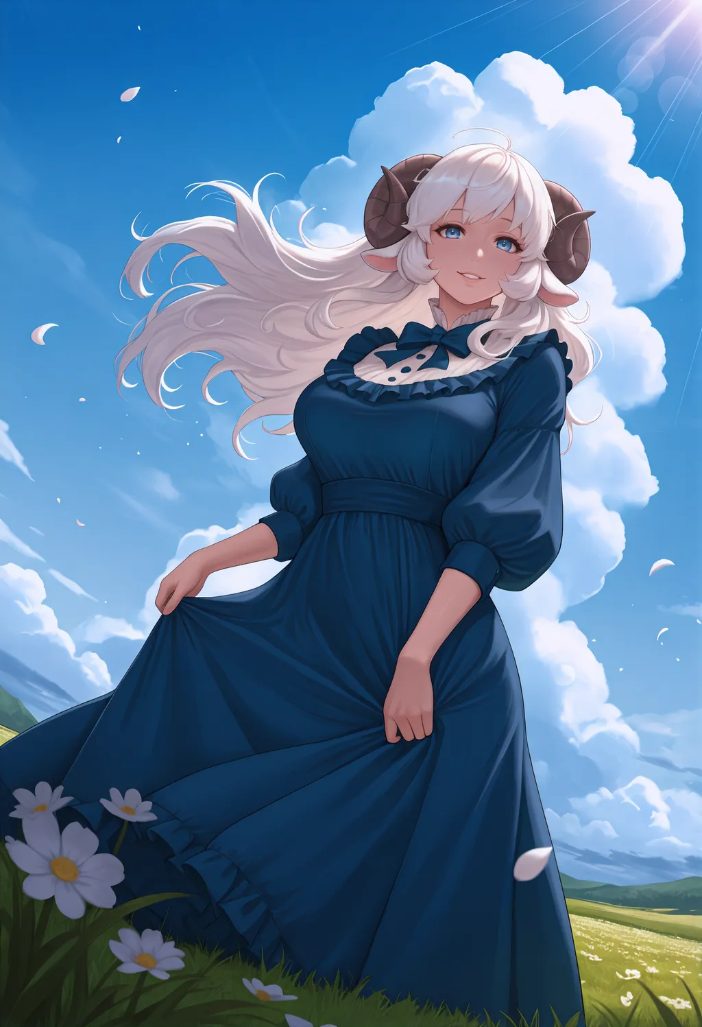 Stable Diffusion image: 1girl, solo - by Manityro