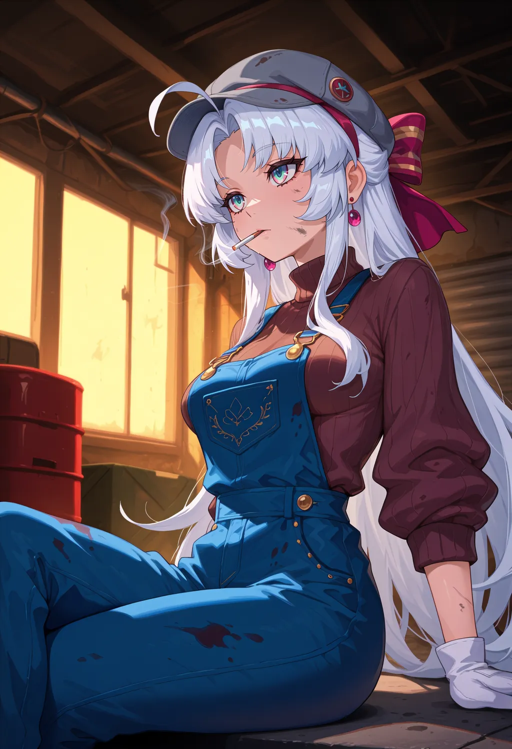 Stable Diffusion image: 1girl, solo - by NorthSpirit