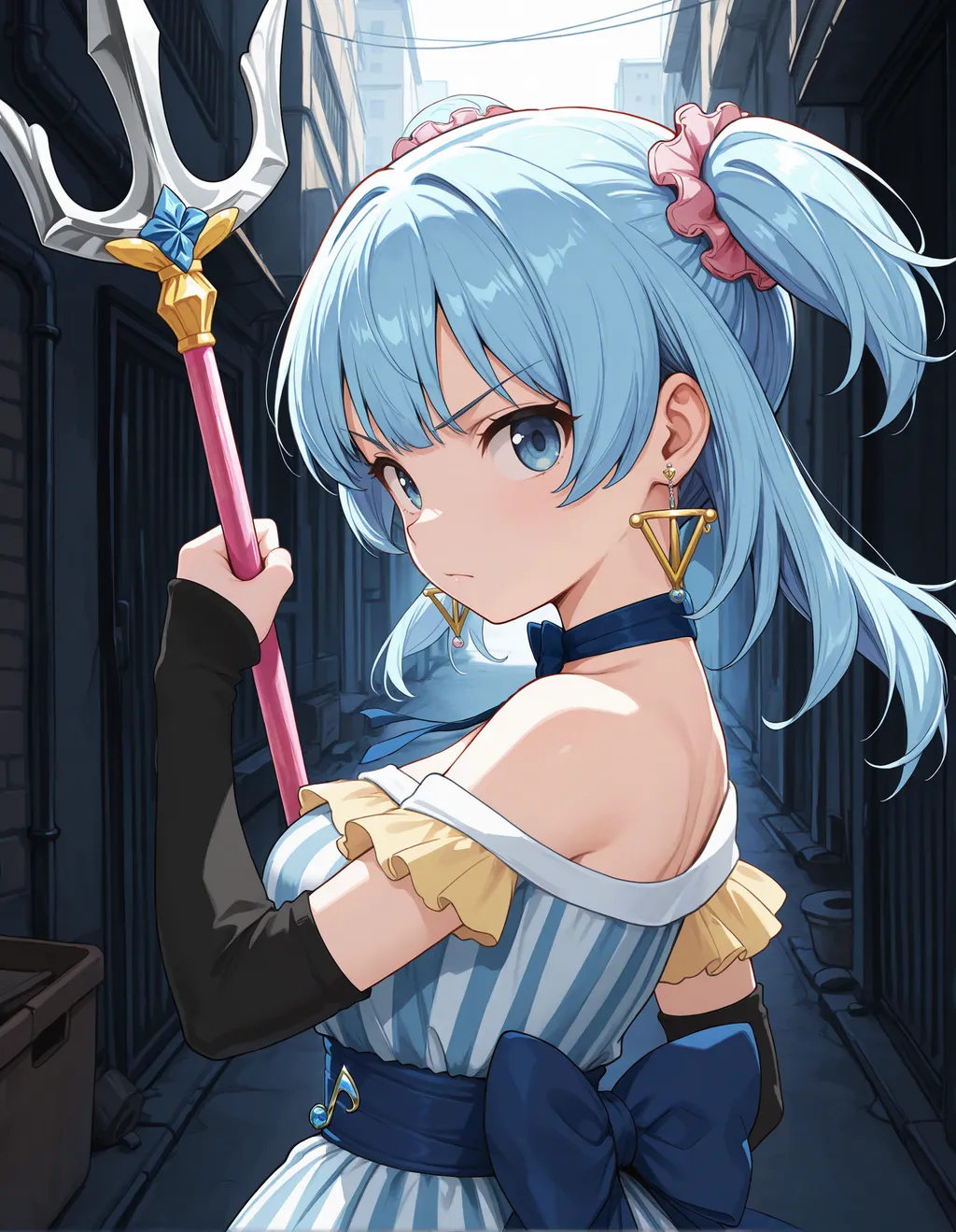 [IL/Pony/SD1] Minami Rena (Magia Record: Puella Magi Madoka Magica Side Story) | 水波レナ - by Quebick