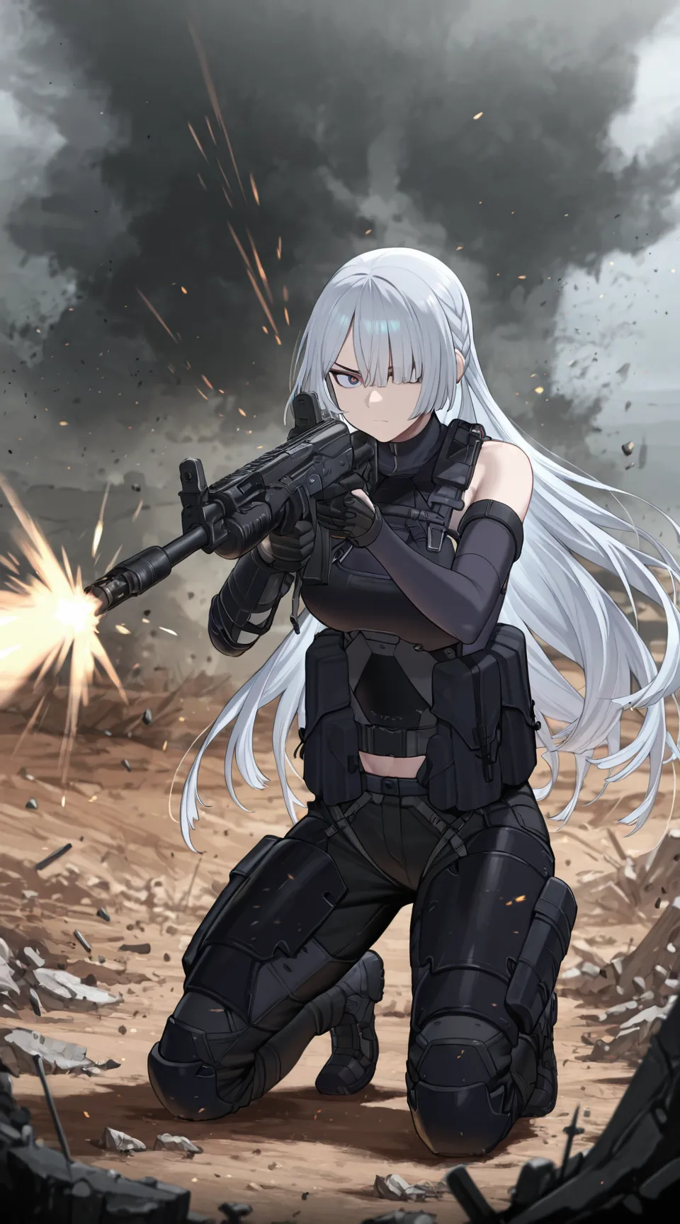 AK-15 (Girls' Frontline) - by DarkModeOP