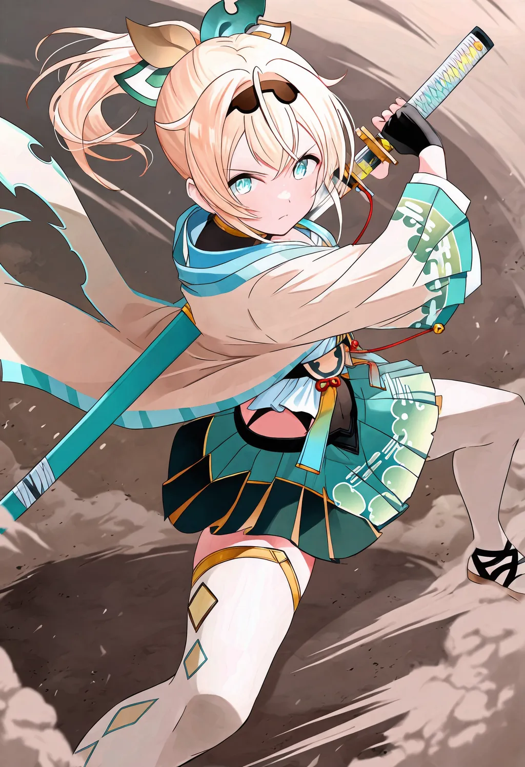 Stable Diffusion image: 1girl, solo - by Garbo