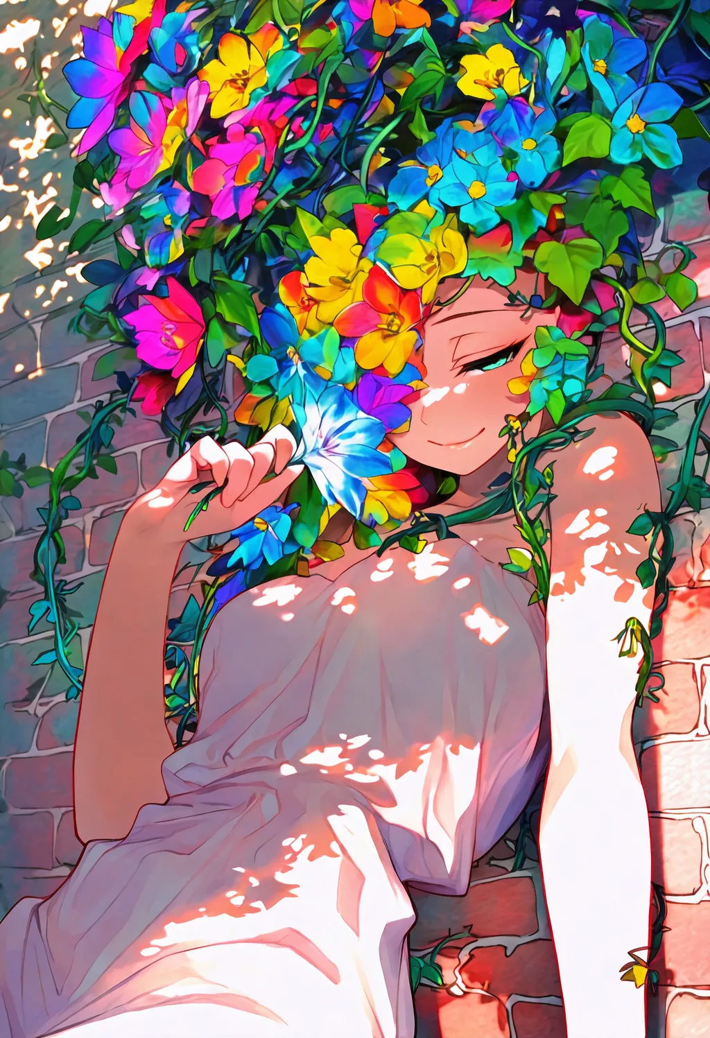 Stable Diffusion image: 1girl, solo - by Garbo