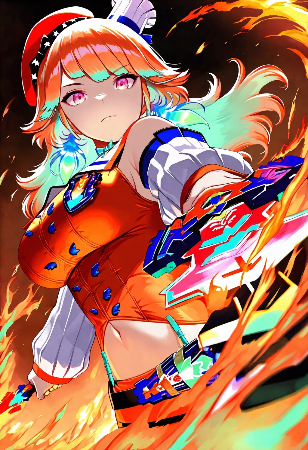 Stable Diffusion image: 1girl, solo - by Garbo