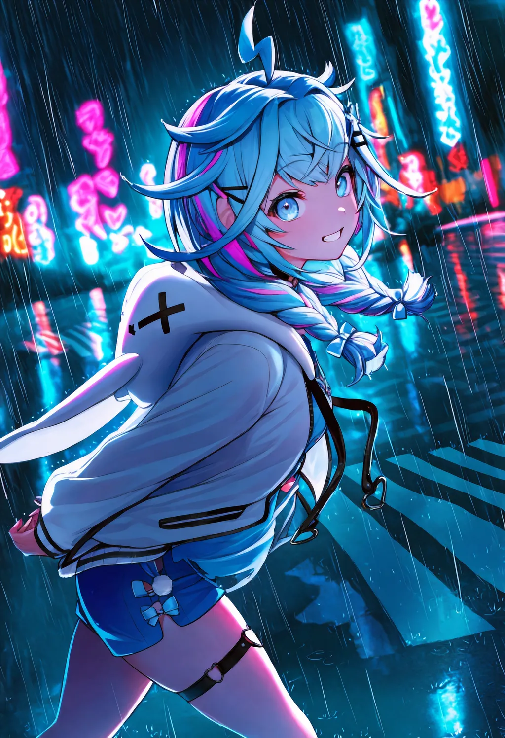 Stable Diffusion image: 1girl, solo - by Garbo