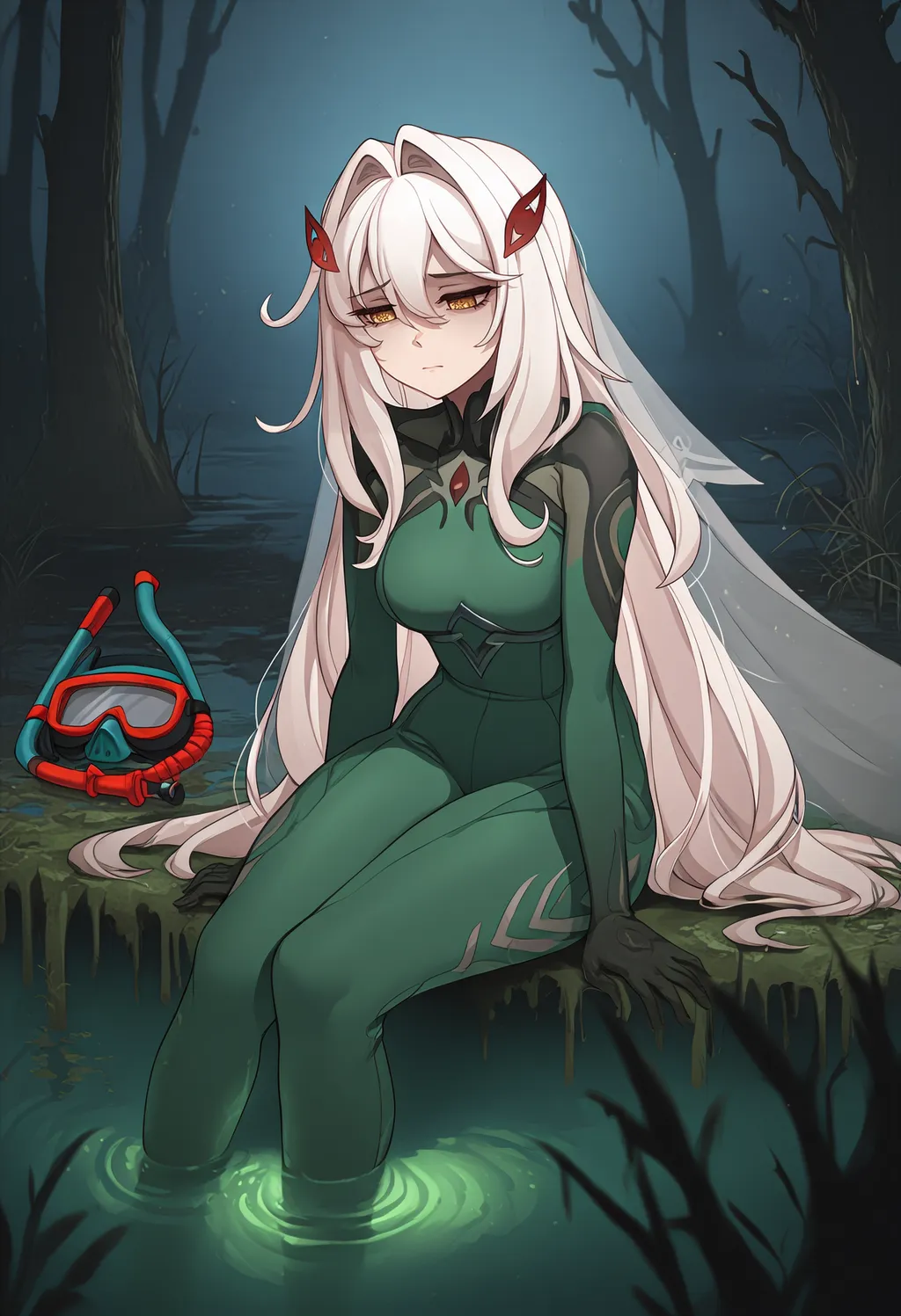 Stable Diffusion image: 1girl, solo - by NorthSpirit