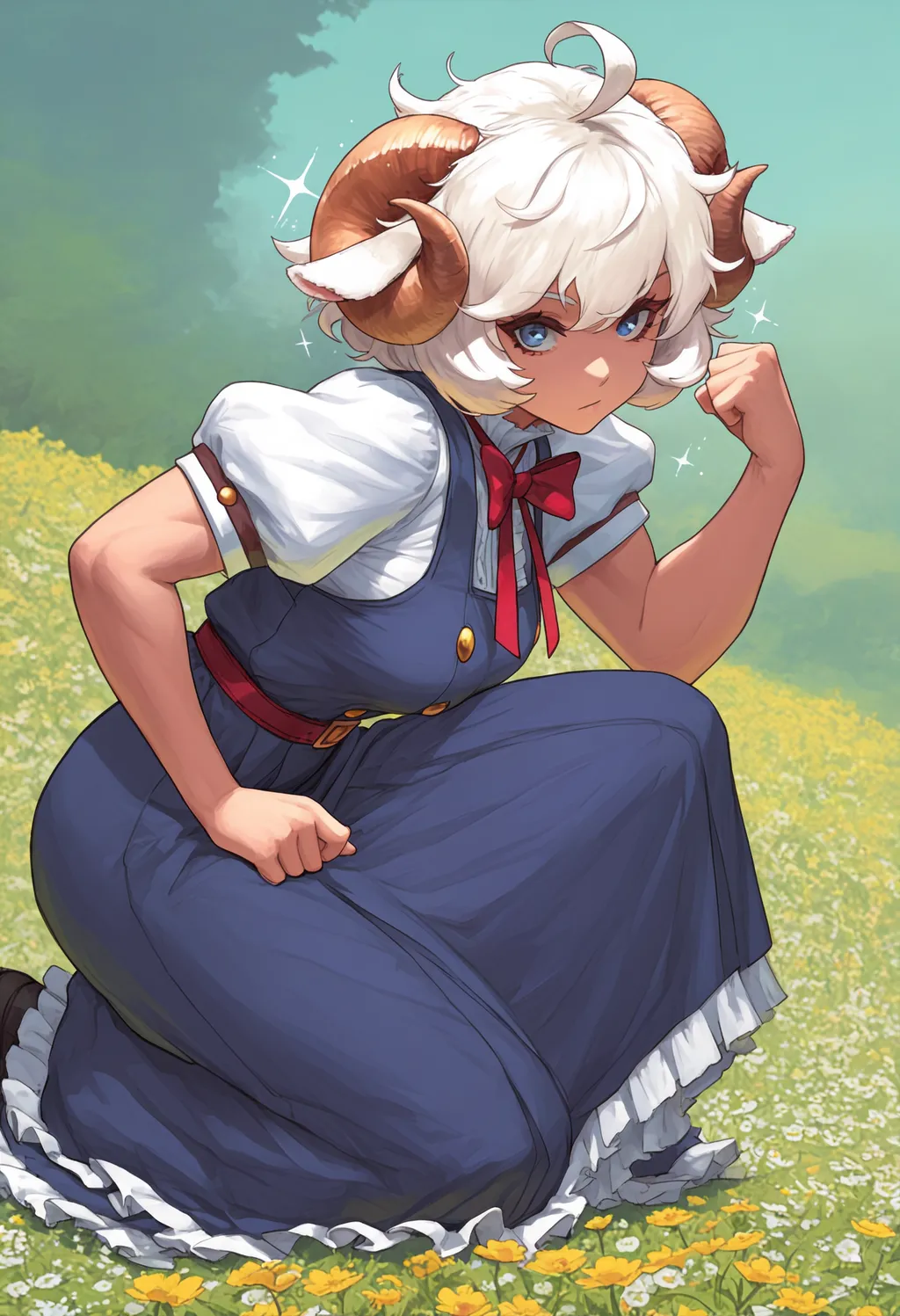 Stable Diffusion image: 1girl, solo - by NorthSpirit