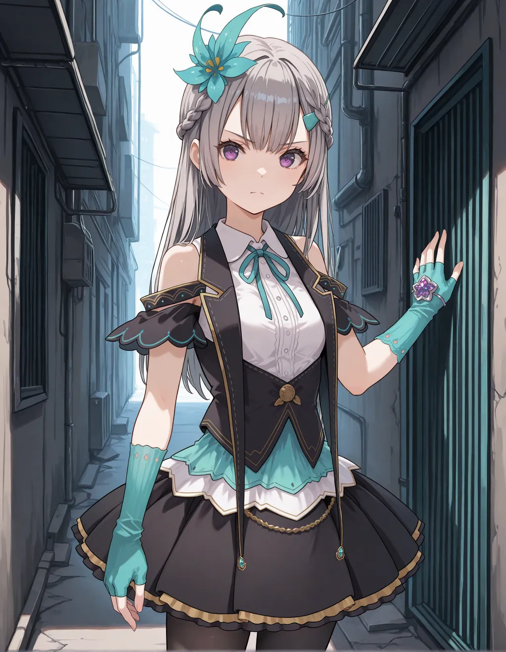 [IL/Pony] Shizumi Konoha (Magia Record: Puella Magi Madoka Magica Side Story) | 静海このは - by Quebick