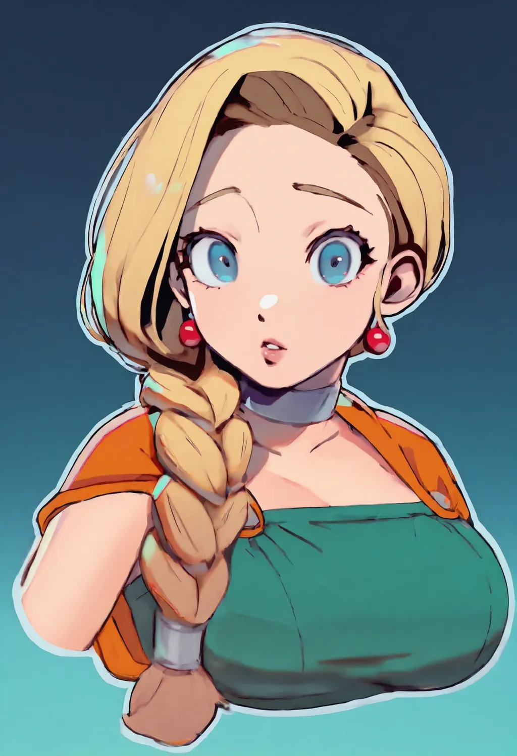 Stable Diffusion image: 1girl, solo - by bsinky