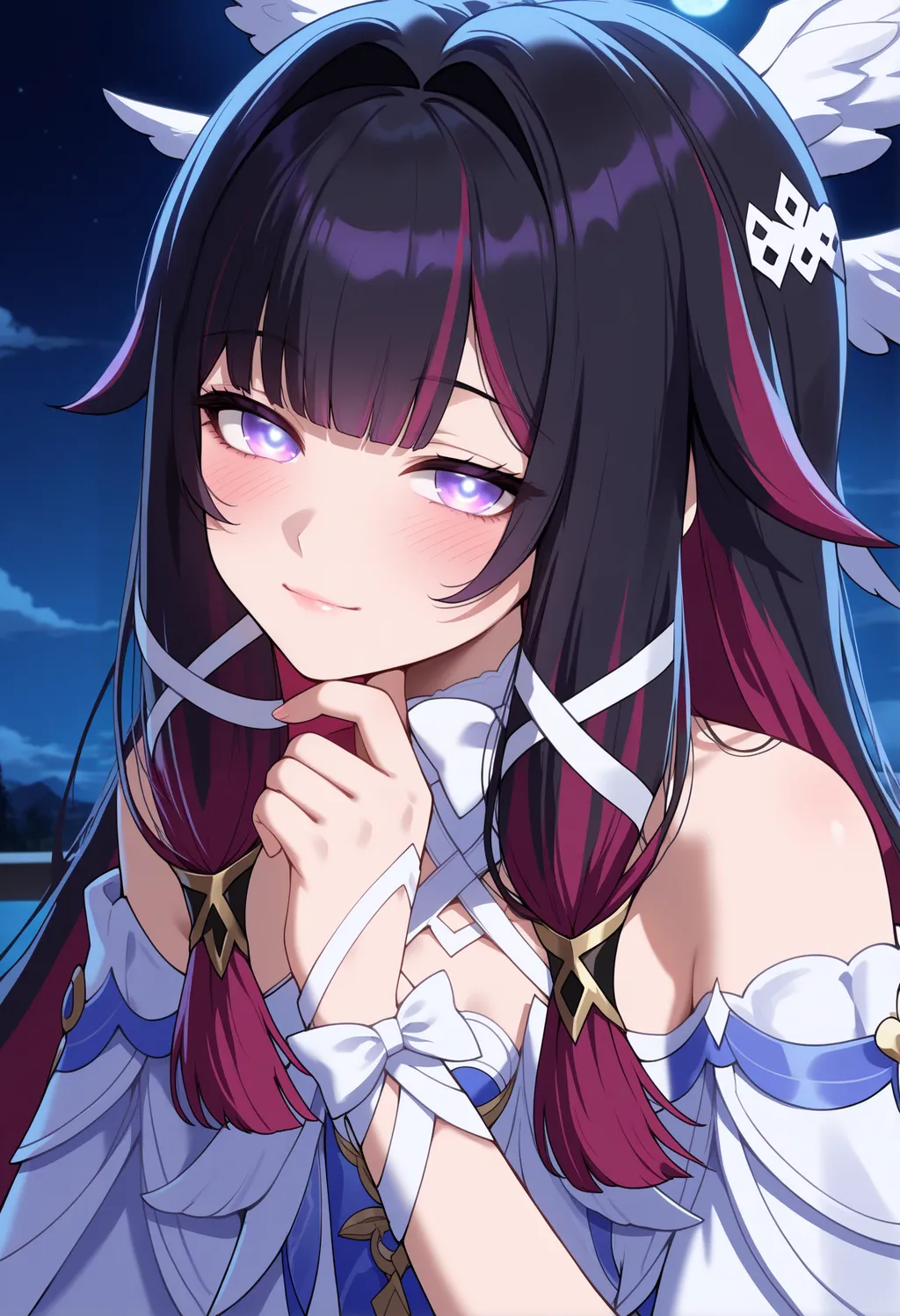 Stable Diffusion image: 1girl, solo - by FallenIncursio