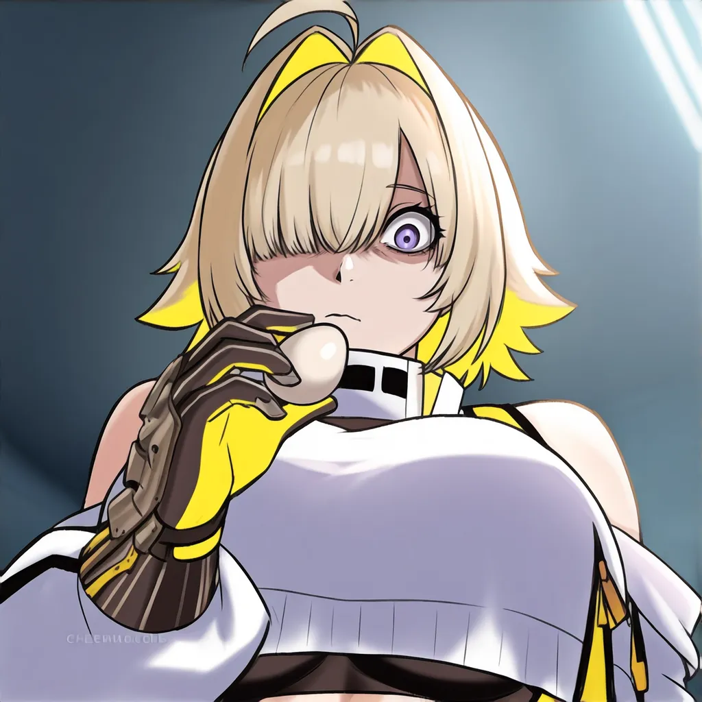 Stable Diffusion image: 1girl, solo - by mfcg:crushed: