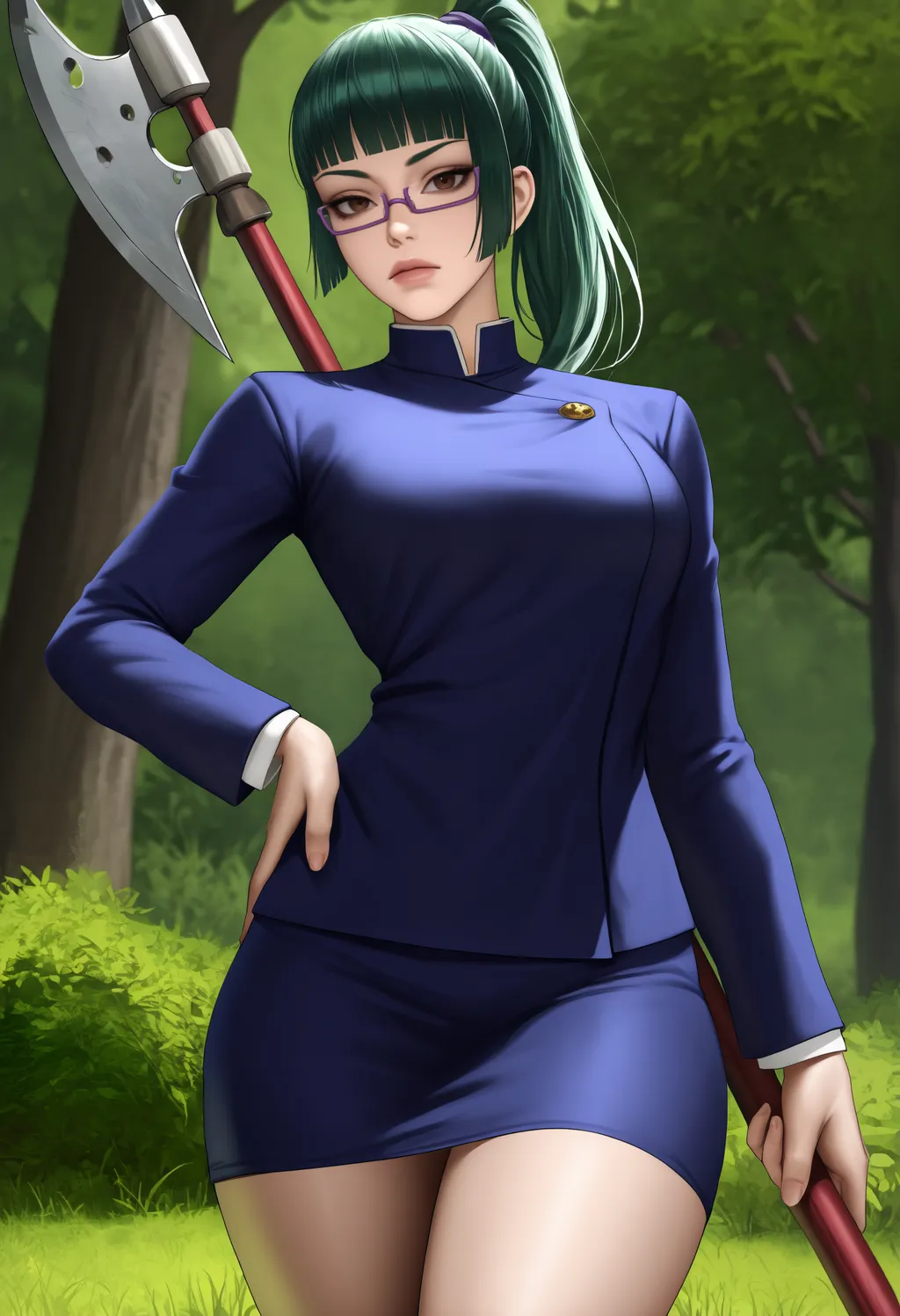 [IllustriousXL v0.1/NoobAI-XL EPS v1.1] Maki Zenin | Jujutsu Kaisen - by justTNP