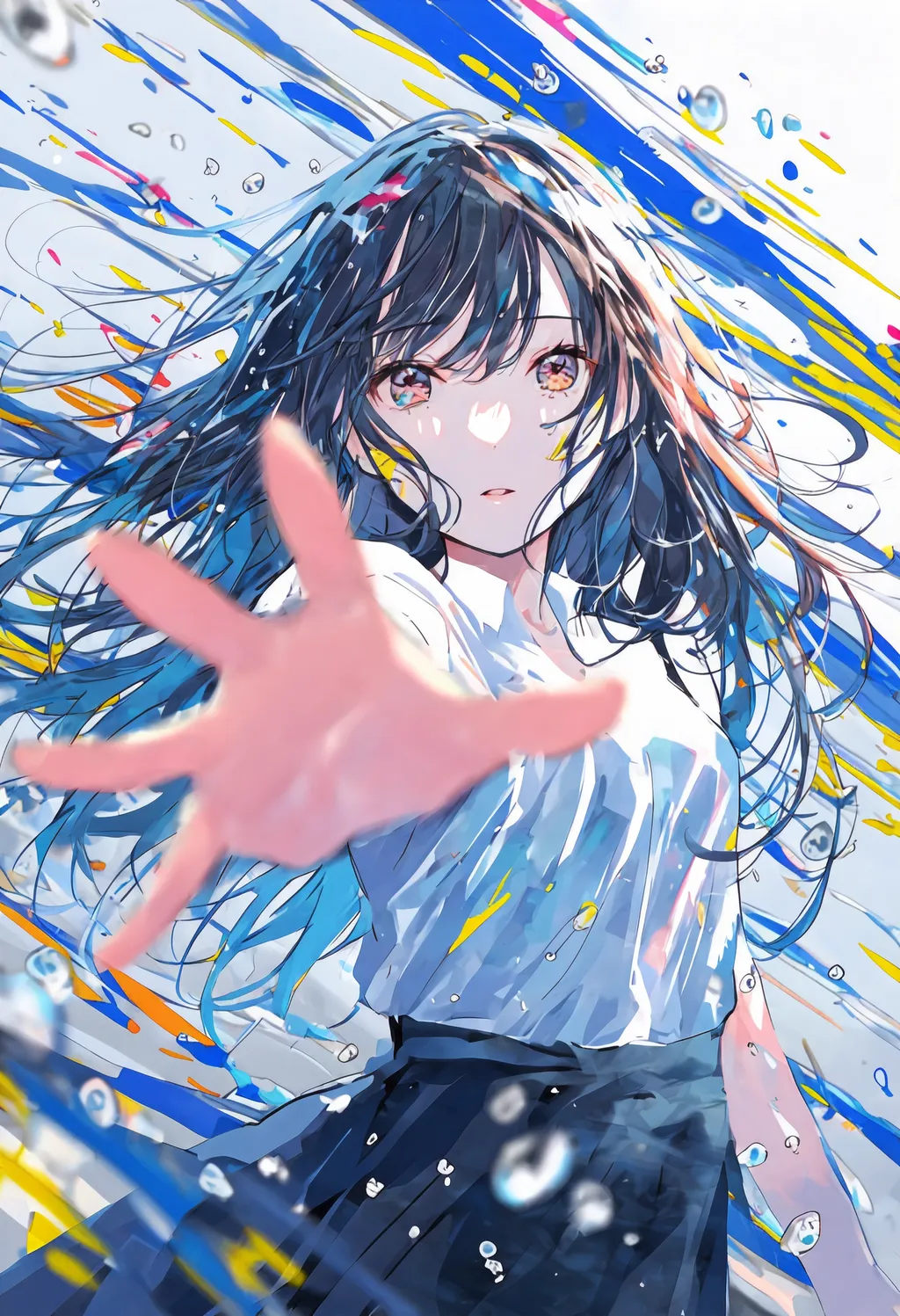 Stable Diffusion image: 1girl, solo - by Garbo