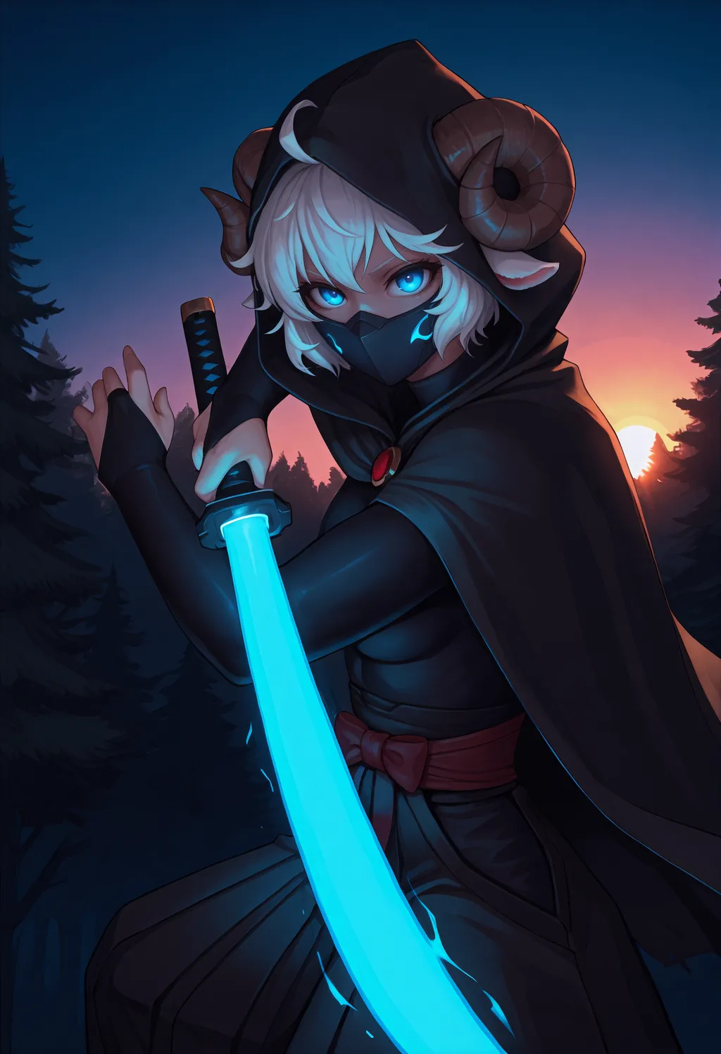 Stable Diffusion image: 1girl, solo - by Manityro