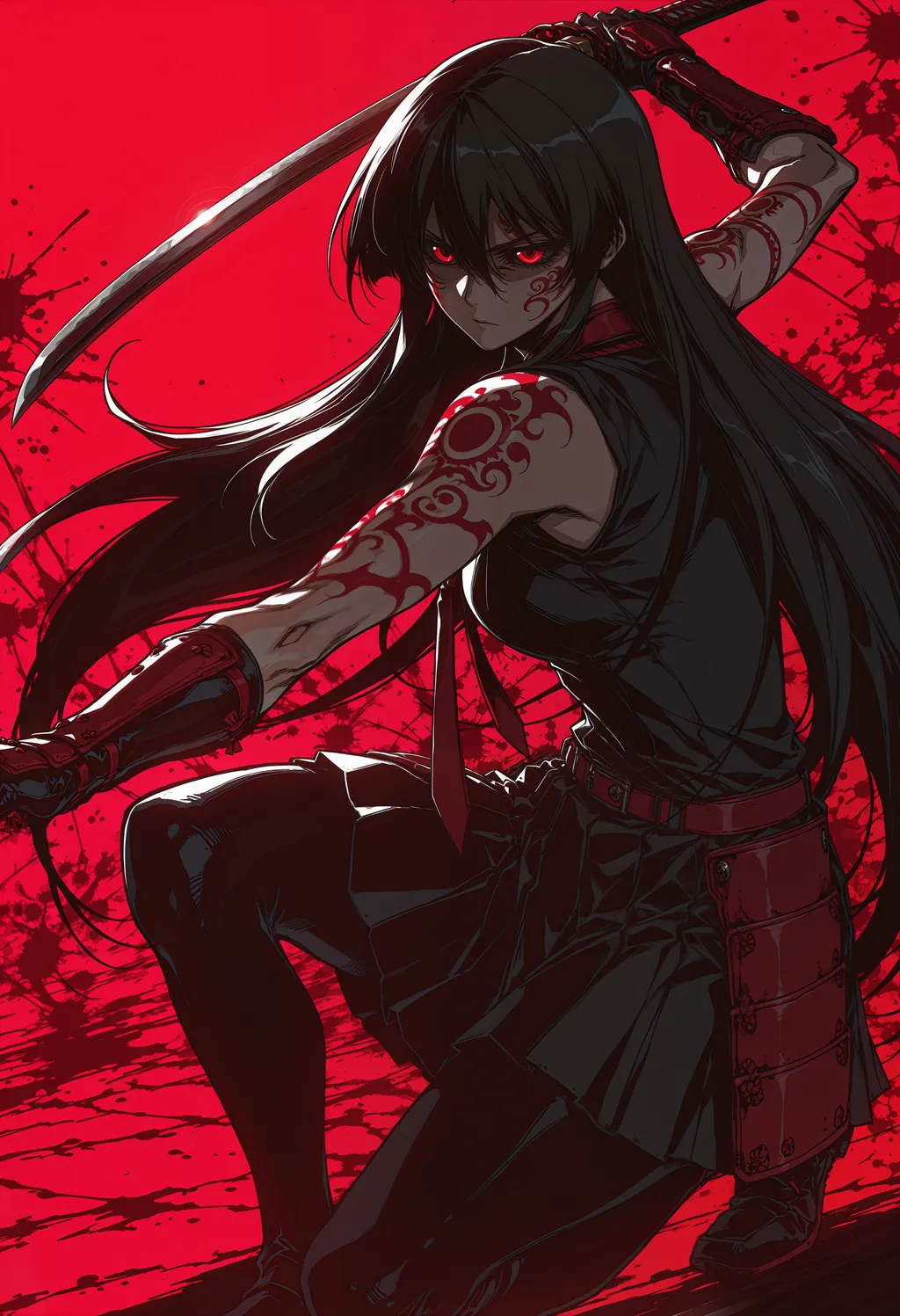Akame / アカメ - Akame Ga Kill! - by zebeste