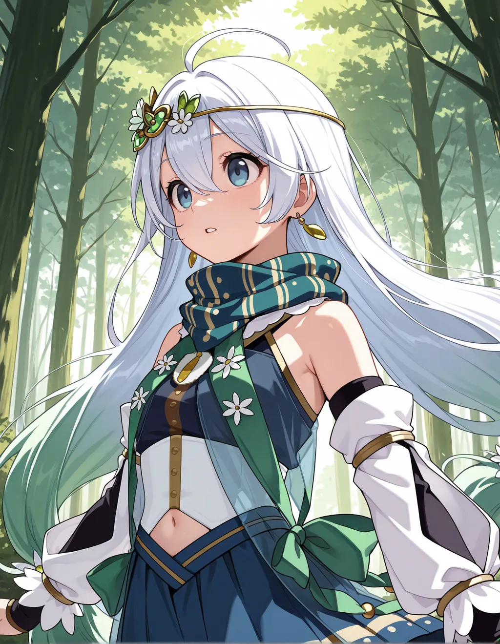 [IL/Pony] Aoba Chika (Magia Record: Puella Magi Madoka Magica Side Story) | 青葉ちか - by Quebick