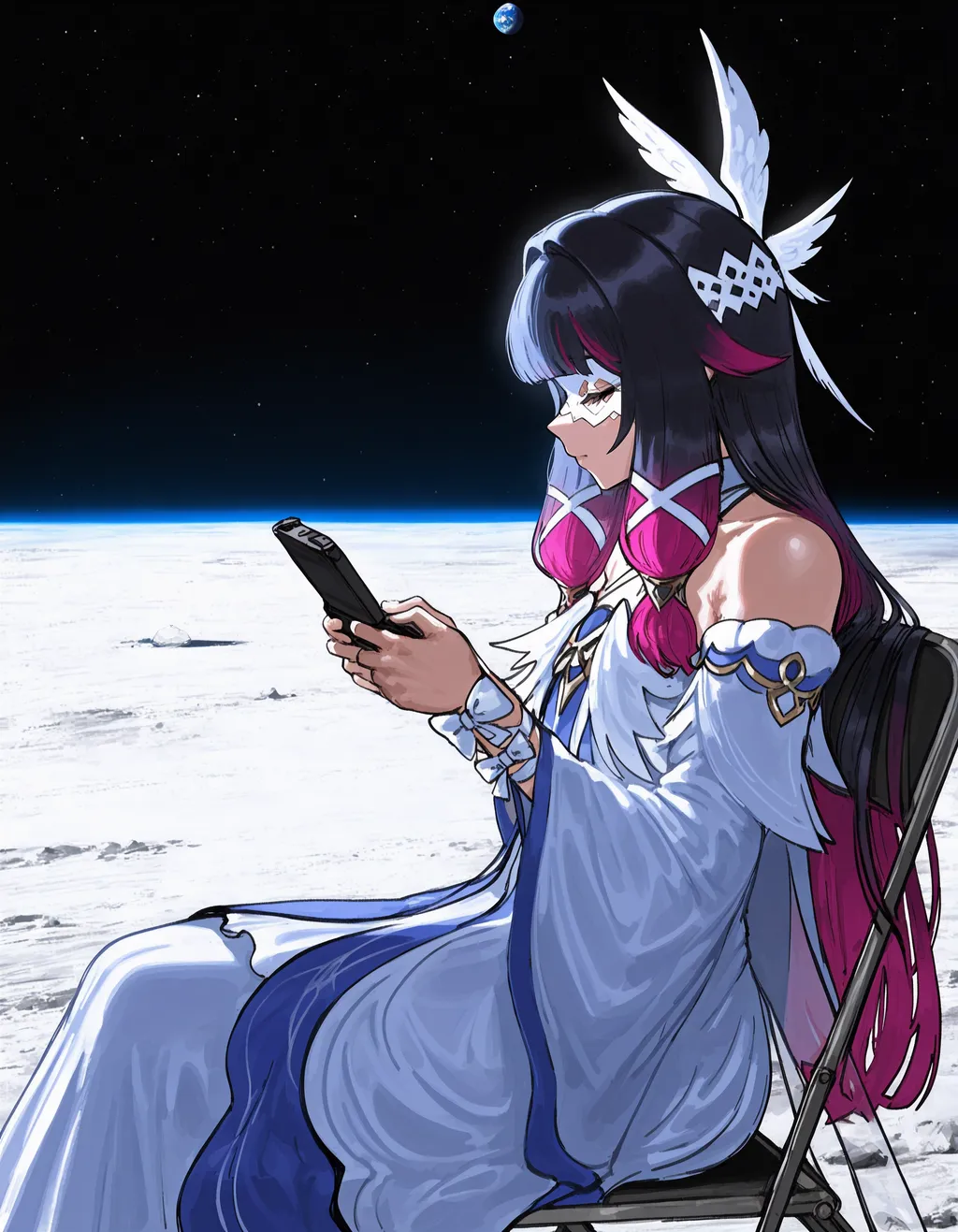 Stable Diffusion image: 1girl, solo - by ComradeAnanas