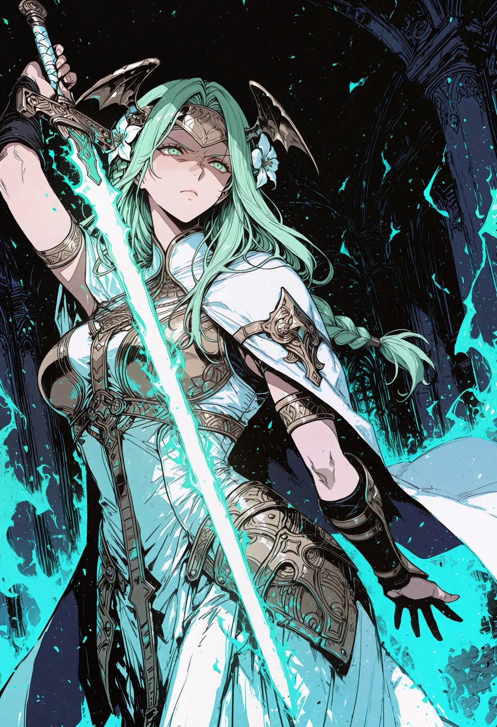 Rhea/レア (Fire Emblem: Three Houses) - by zebeste