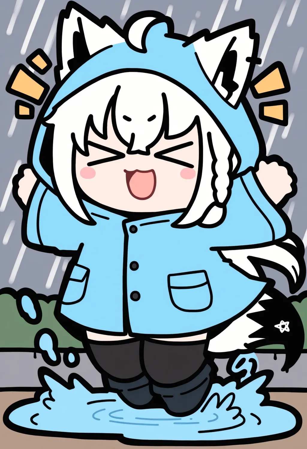 Stable Diffusion image: 1girl, solo - by PotatCat