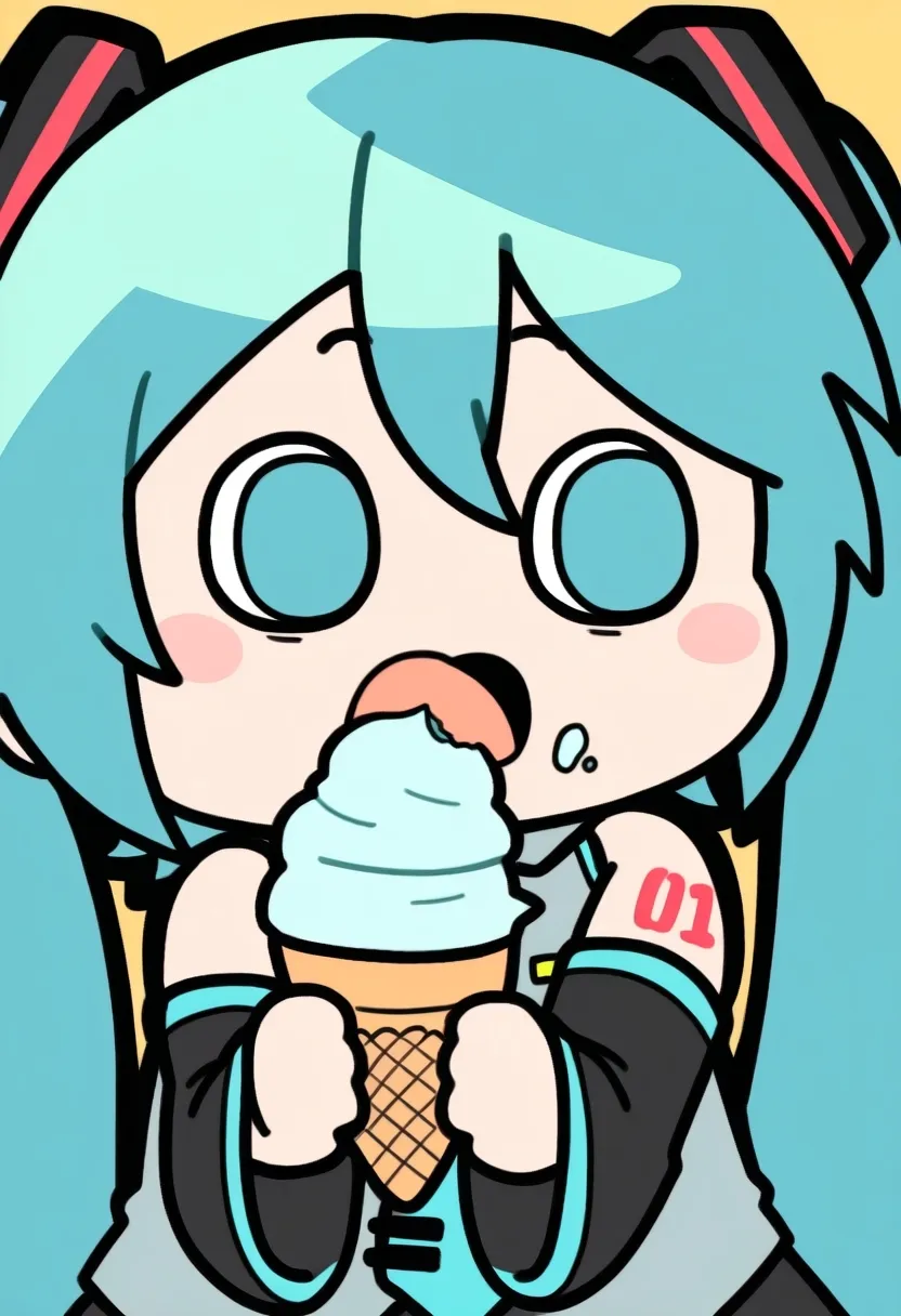 Stable Diffusion image: 1girl, solo - by PotatCat