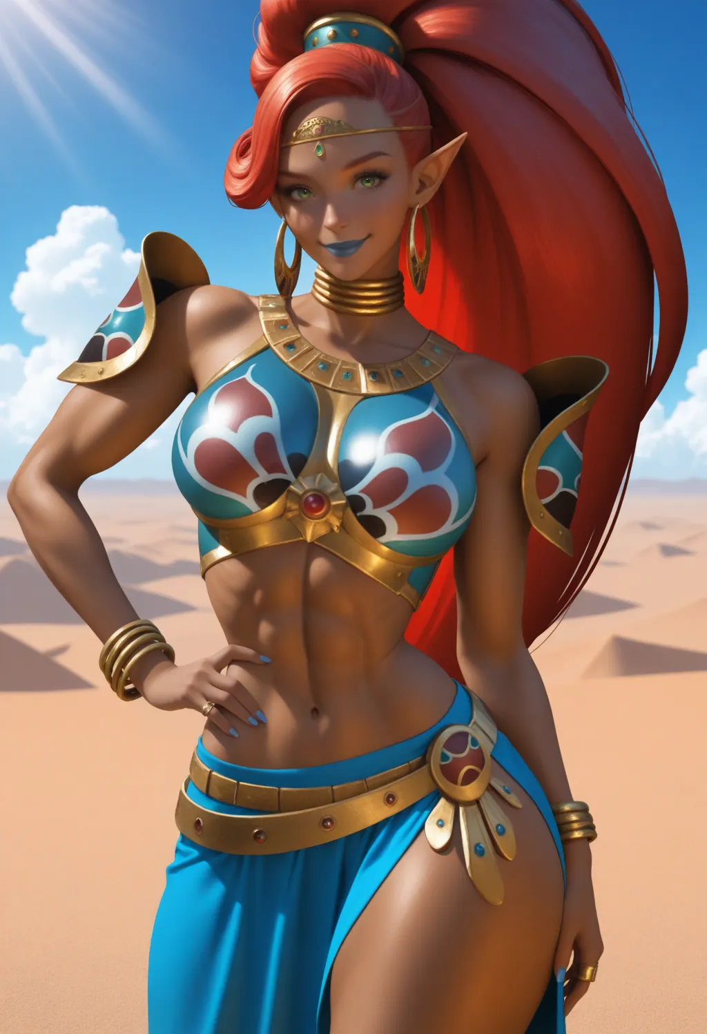 Urbosa | The Legend of Zelda: Breath of the Wild | [NoobAI-XL EPS v1.1] - by Killua_Morales
