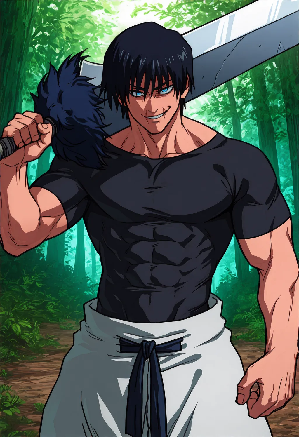 Toji Fushiguro [Jujutsu Kaisen] - by Infamous__Fish