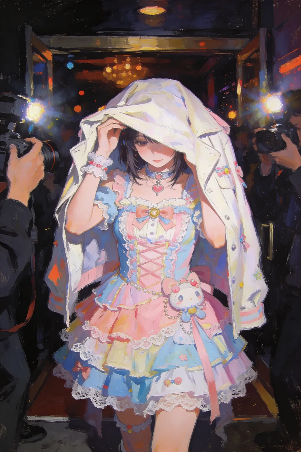 Stable Diffusion image: 1girl, breasts - by Misaki_Akeno