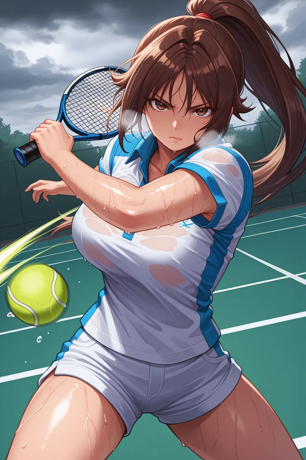 Stable Diffusion image: 1girl, solo - by Hoseki