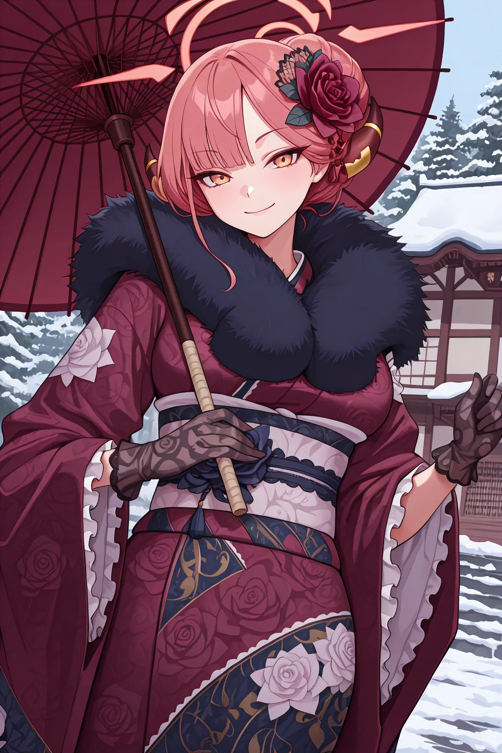 Stable Diffusion image: 1girl, solo - by Hoseki