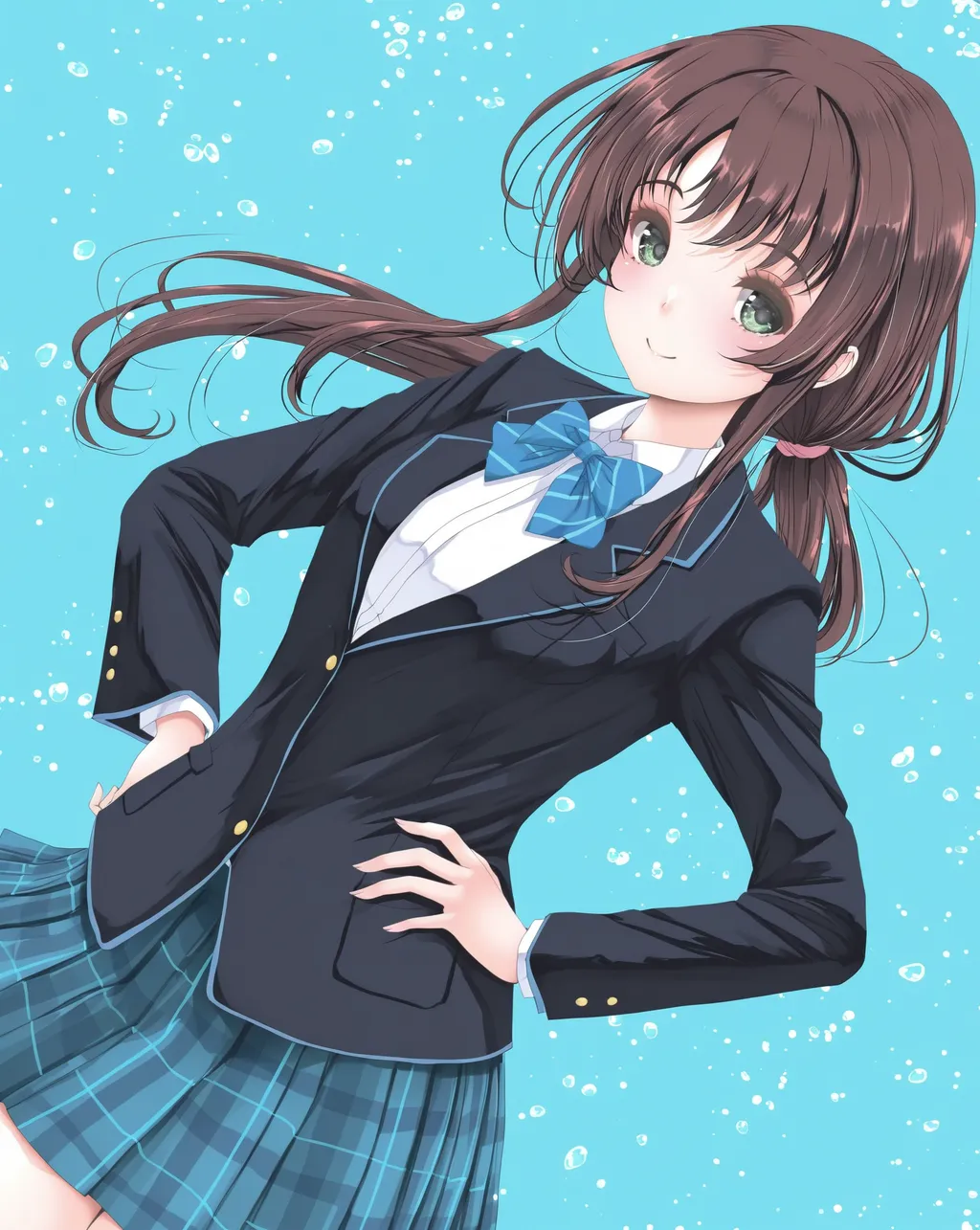 Uchida Yua (Chitose-kun Wa Ramune Bin No Naka) - NoobAI XL - by neroyuki